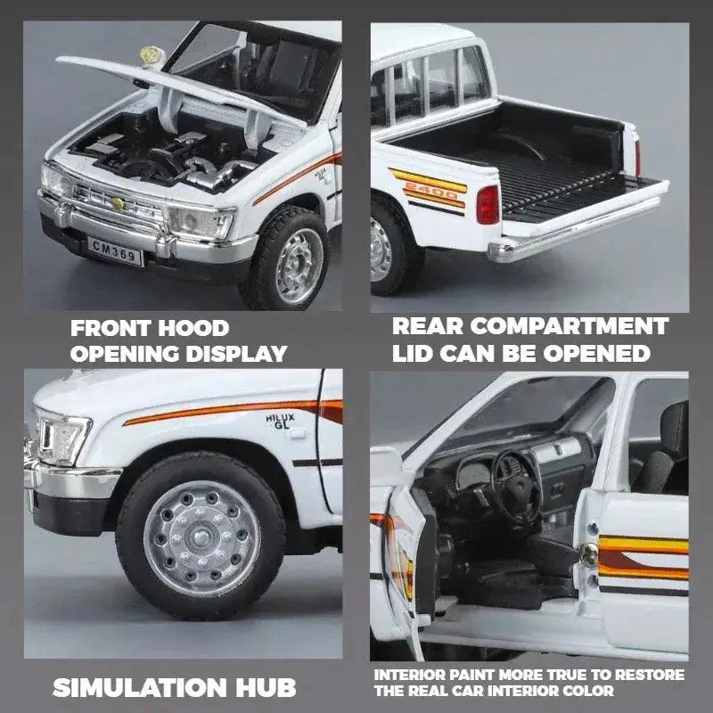  Toyota Hilux Off Road Diecast Model With Realistic Sound -  ToylandEU™