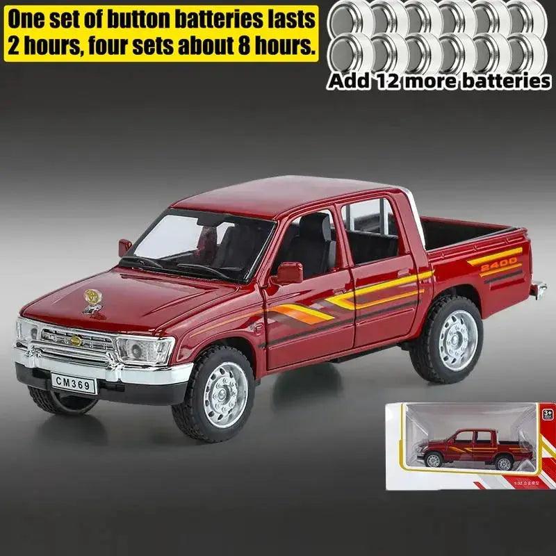  Toyota Hilux Off Road Diecast Model With Realistic Sound -  ToylandEU™