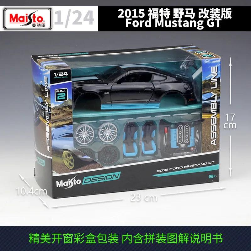  Diecast Mustang GT 1:24 | Ford 1967/2015 | Toylandeu™ 