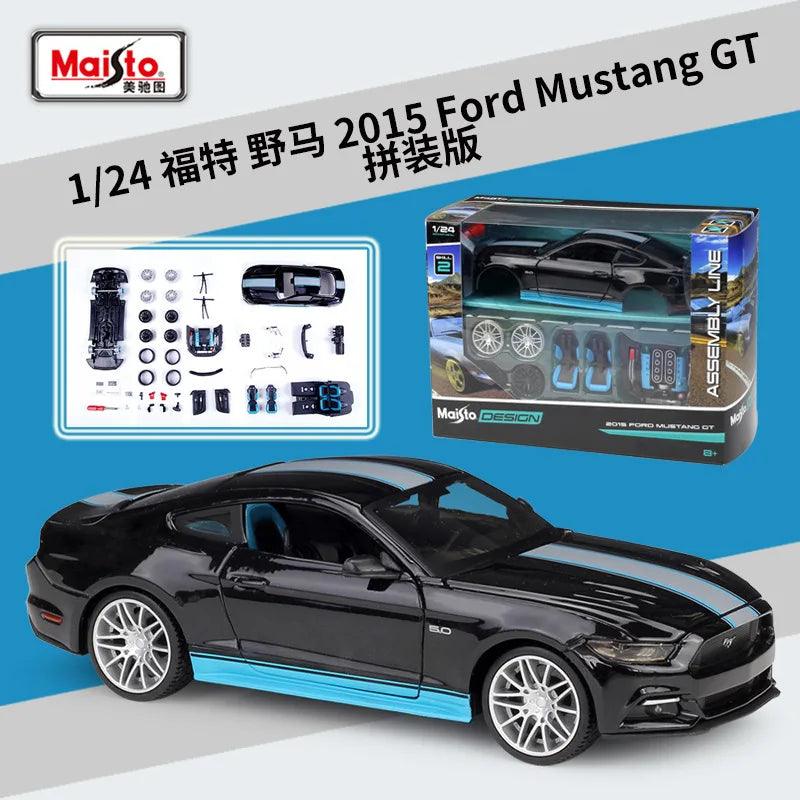  Diecast Mustang GT 1:24 | Ford 1967/2015 | Toylandeu™ 