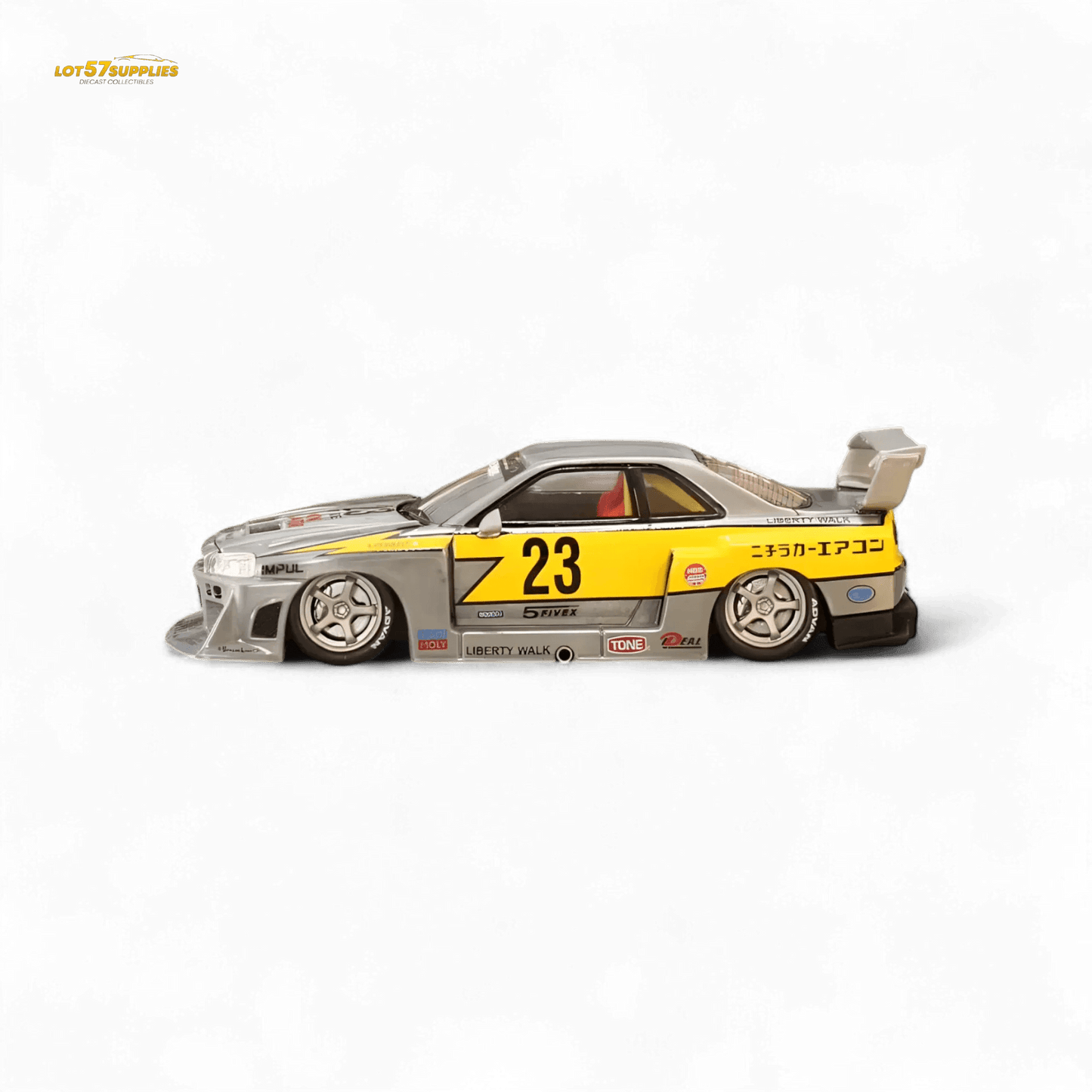 Diecast Nissan ER34 LBWK Varnish Edition 64 Scale - ToylandEU