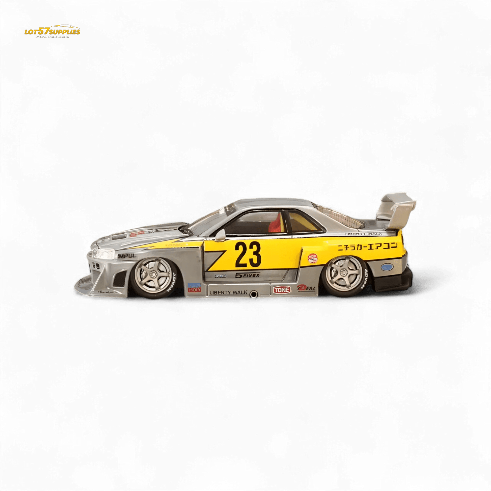 Diecast Nissan ER34 LBWK Varnish Edition 64 Scale - ToylandEU