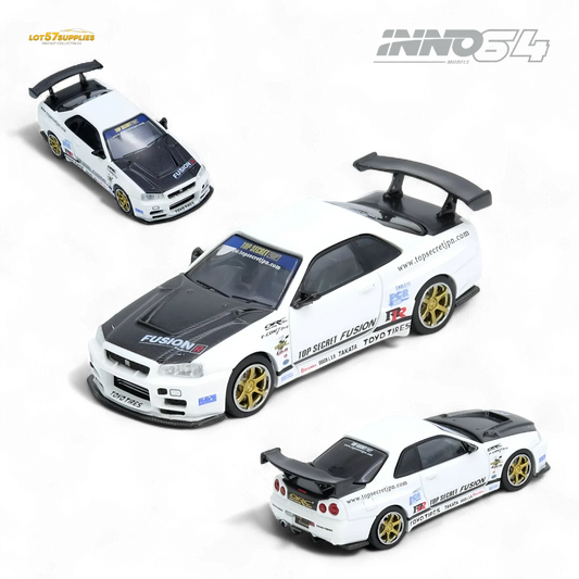  Diecast Nissan R34 GTR 1 64 Top Secret Edition -  ToylandEU™