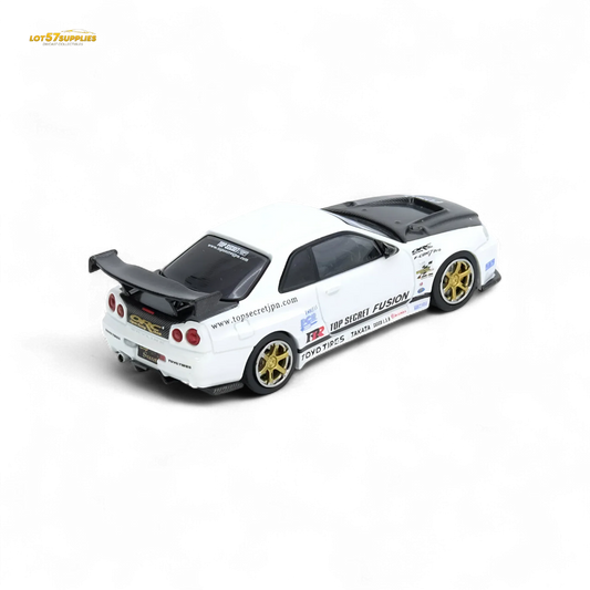  Diecast Nissan R34 GTR 1 64 Top Secret Edition -  ToylandEU™
