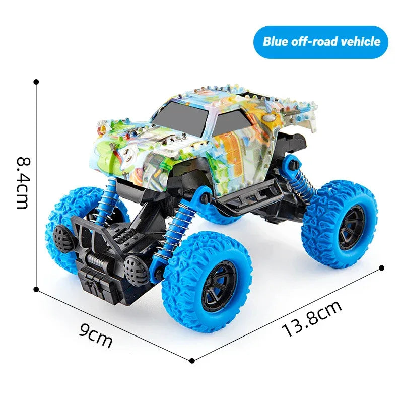 Diecast Off Road Toy Car Scale One Sixteen Inertia Stunt - ToylandEU