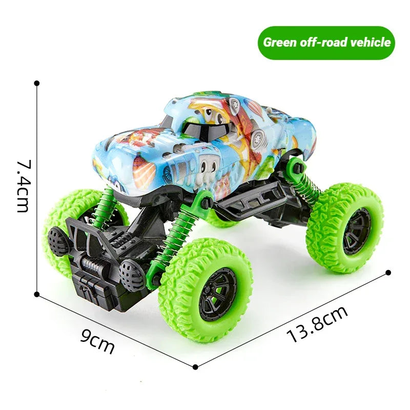 Diecast Off Road Toy Car Scale One Sixteen Inertia Stunt - ToylandEU
