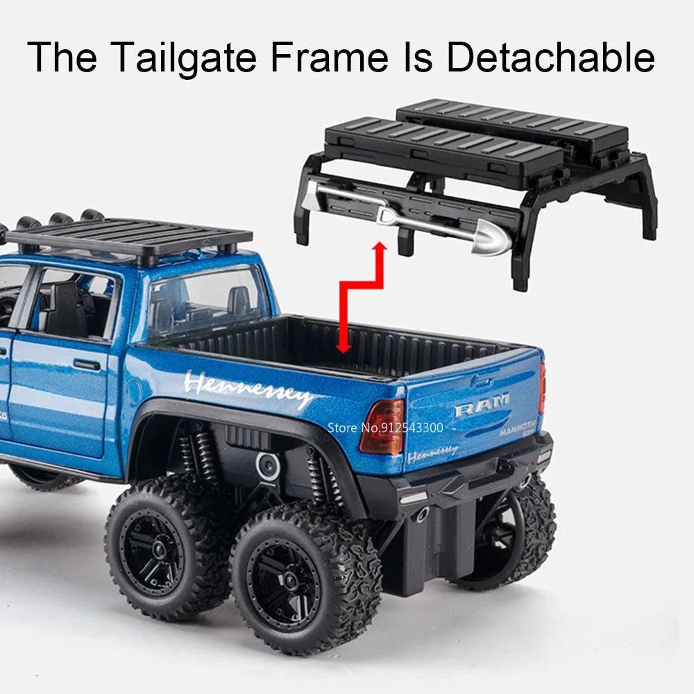 Diecast Pickup Truck | Sound & Light | Toylandeu™