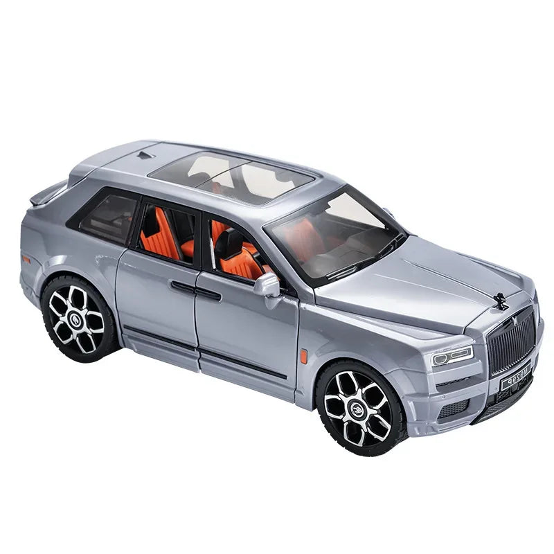 Diecast Rolls Royce Cullinan Mansory Model Car with Sound and Light Gift - ToylandEU