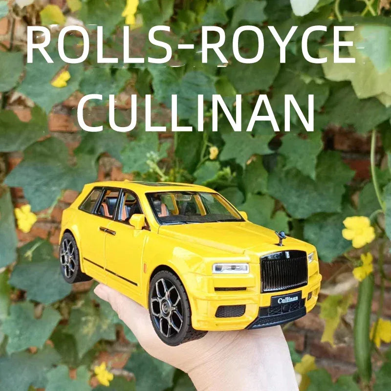 Diecast Rolls Royce Cullinan Mansory Model Car with Sound and Light Gift - ToylandEU