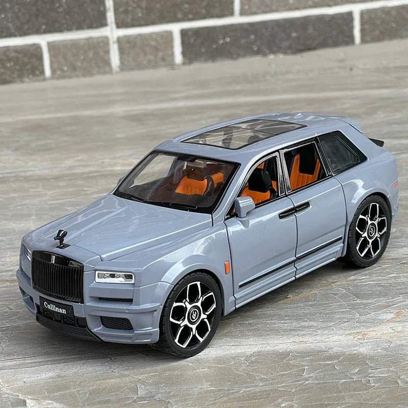 Diecast Rolls Royce Cullinan Mansory Model Car with Sound and Light Gift - ToylandEU