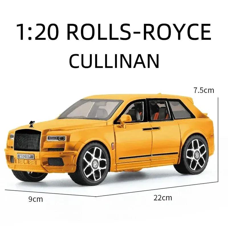  Diecast Rolls Royce Cullinan Sound Light-  -  ToylandEU™