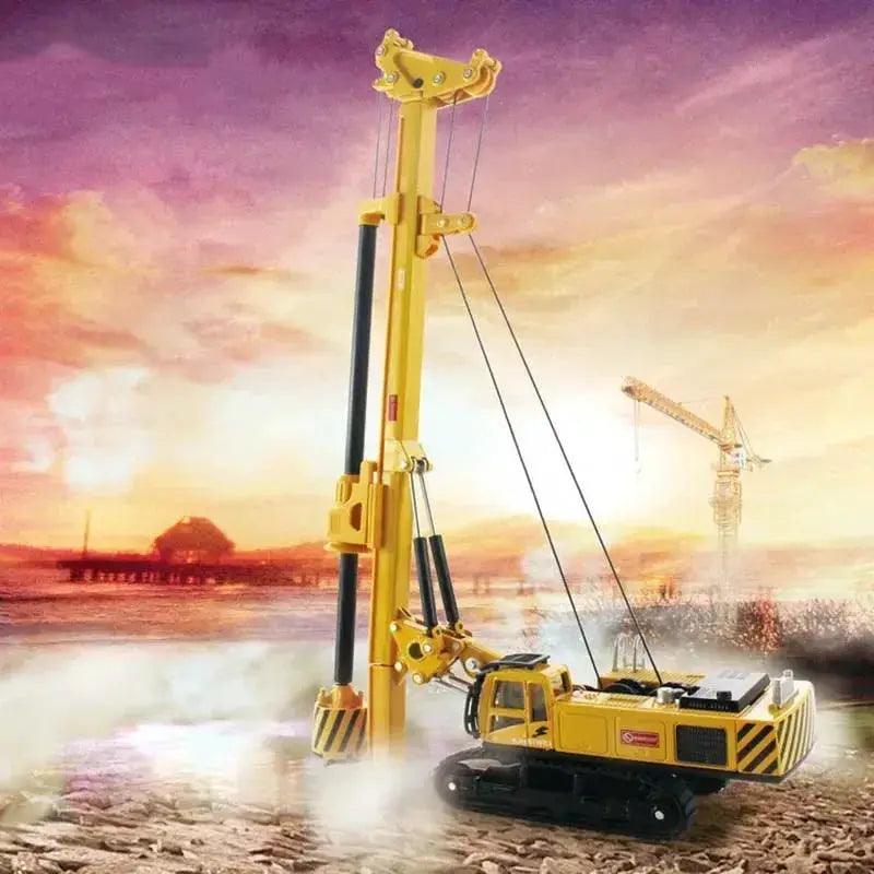  Diecast Rotary Drilling Rig 1 64 Scale Durable Truck -  ToylandEU™