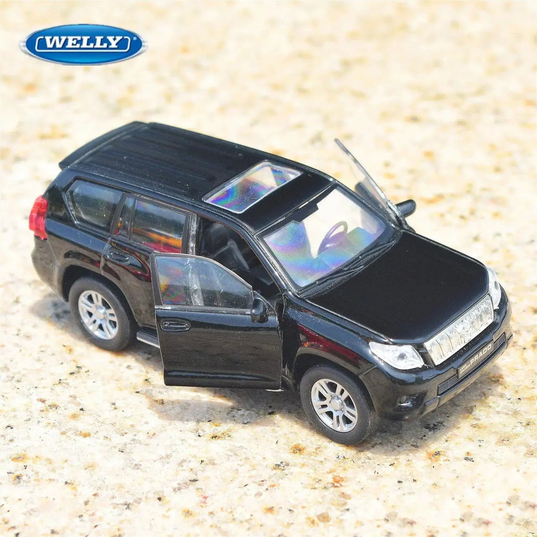 Diecast Toyota Land Cruiser Prado Alloy Collector Car Model - ToylandEU