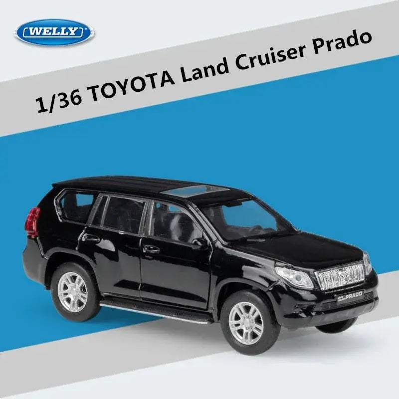 Diecast Toyota Land Cruiser Prado Alloy Collector Car Model - ToylandEU