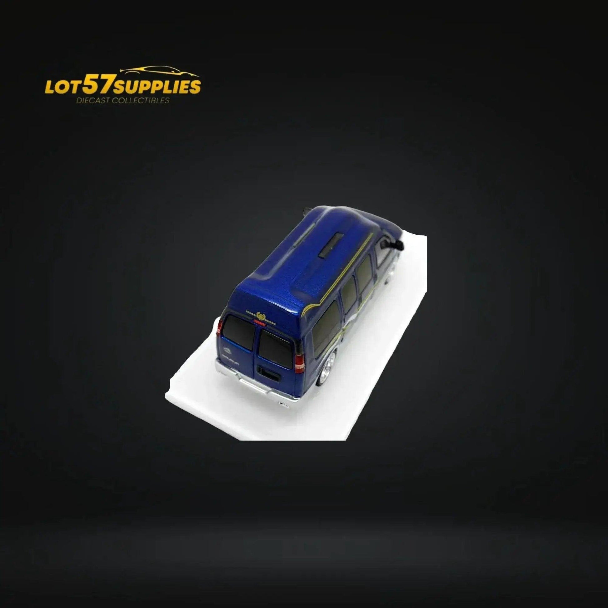  GOC GMC Savana Blue Silver Edition 1:64 -  ToylandEU™