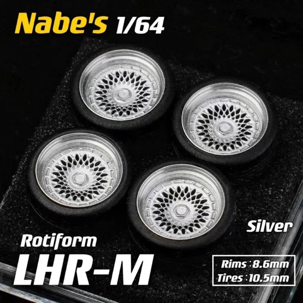  Diecast Wheels 1 64 Scale Premium Rubber Tires MiniGT -  ToylandEU™