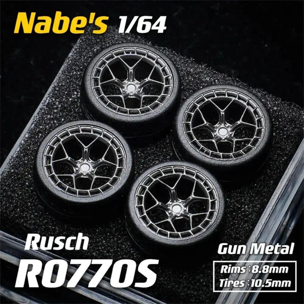  Diecast Wheels 1 64 Scale Premium Rubber Tires MiniGT -  ToylandEU™
