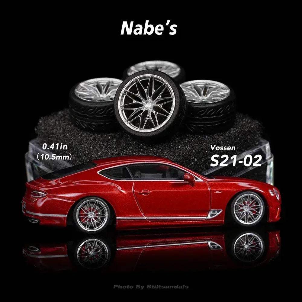 Diecast Wheels 1 64 Scale With Premium Rubber Tires MiniGT - ToylandEU