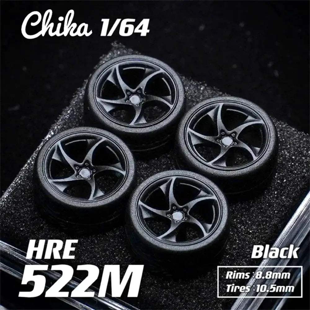 Diecast Wheels 1 64 Scale With Premium Rubber Tires MiniGT - ToylandEU