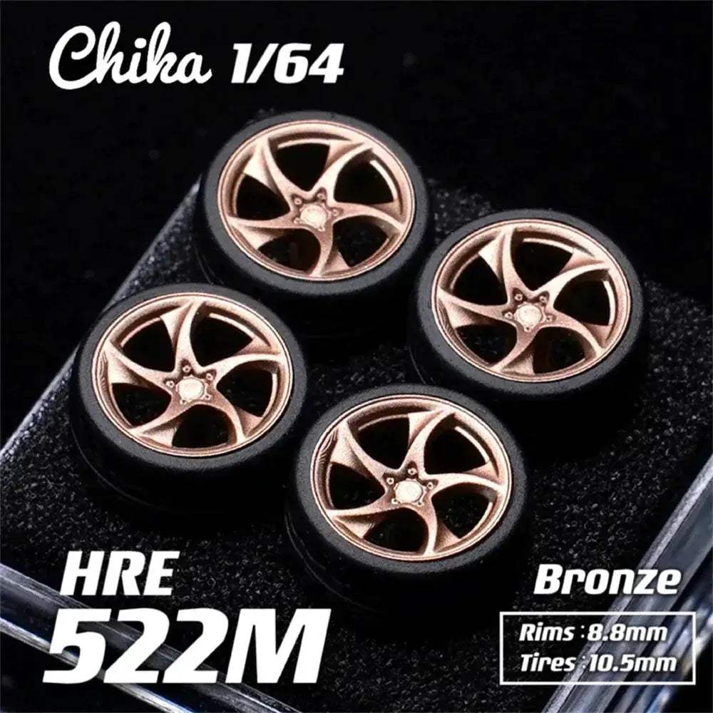 Diecast Wheels 1 64 Scale With Premium Rubber Tires MiniGT - ToylandEU