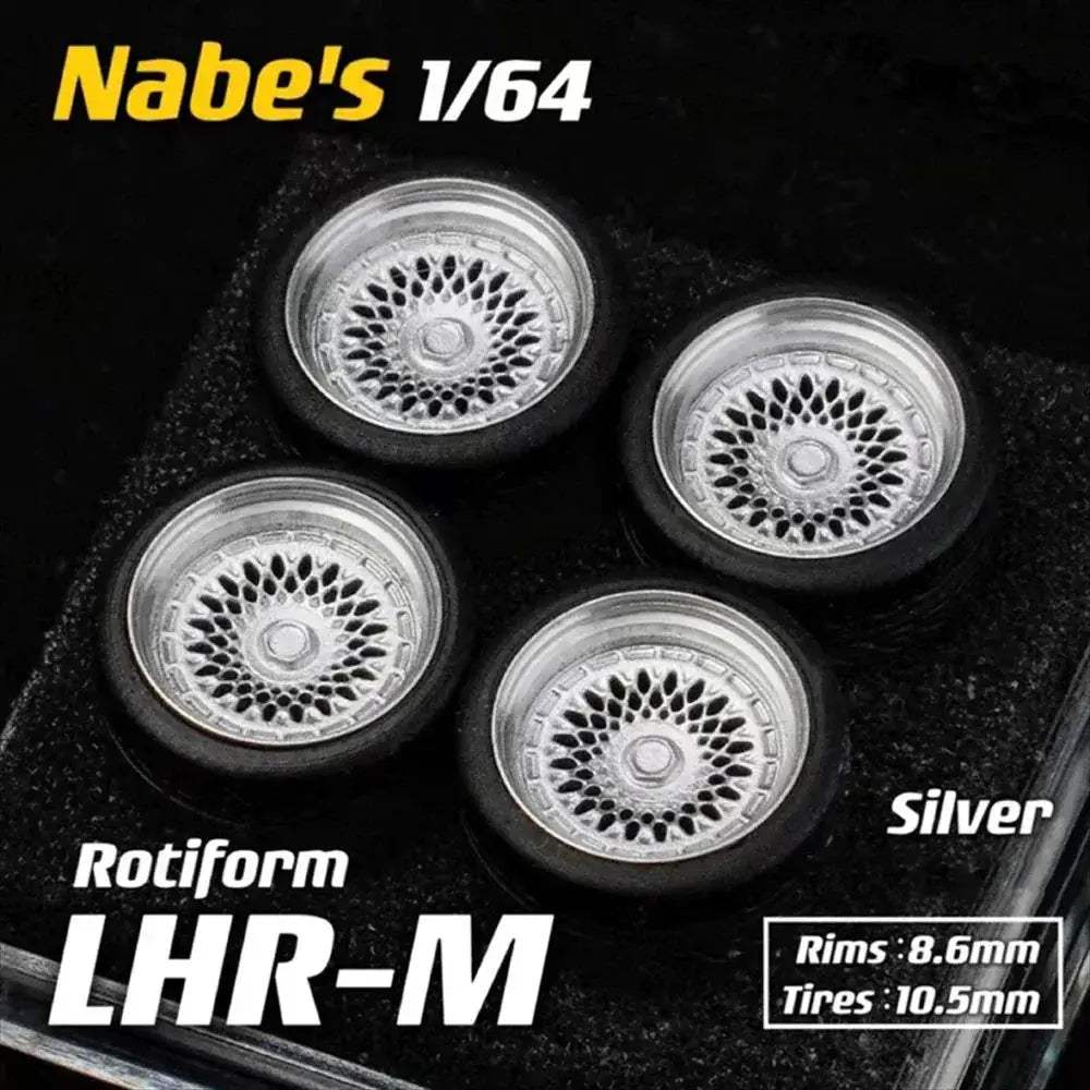 Diecast Wheels 1 64 Scale With Premium Rubber Tires MiniGT - ToylandEU