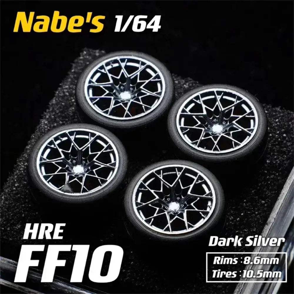 Diecast Wheels 1 64 Scale With Premium Rubber Tires MiniGT - ToylandEU
