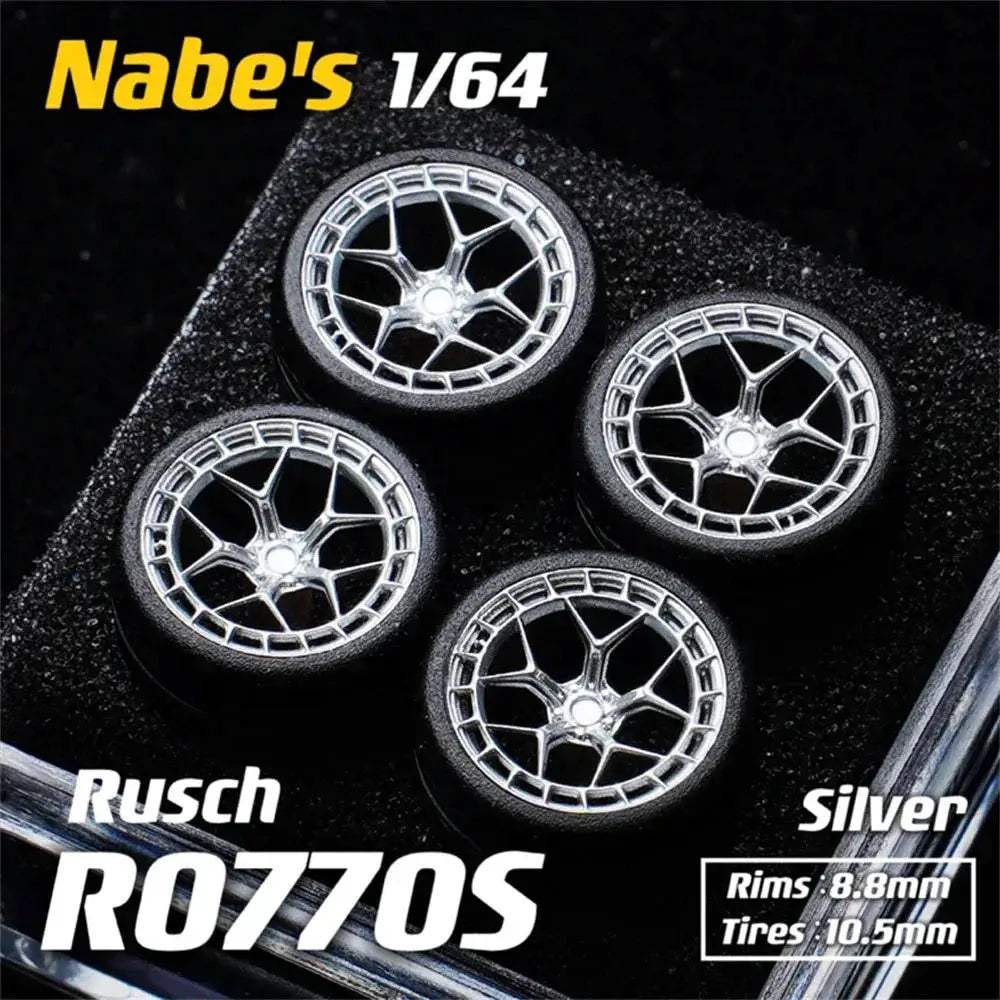 Diecast Wheels 1 64 Scale With Premium Rubber Tires MiniGT - ToylandEU