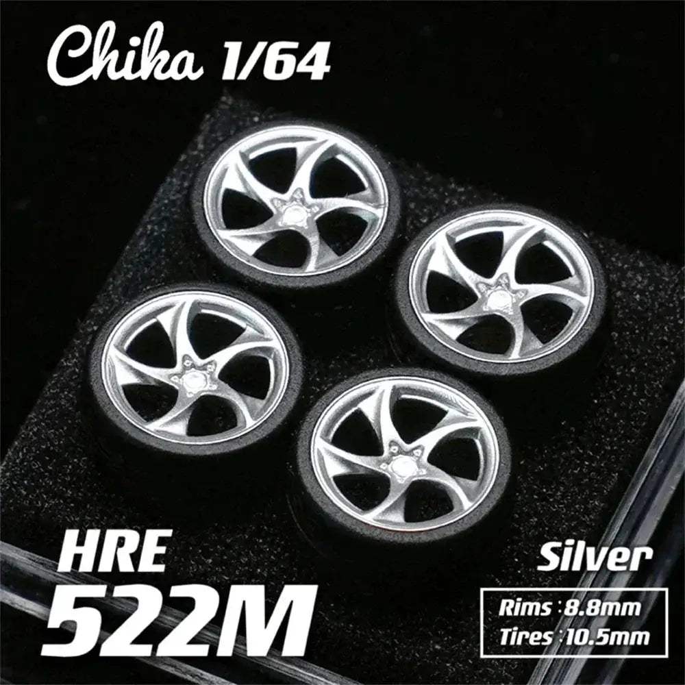 Diecast Wheels 1 64 Scale With Premium Rubber Tires MiniGT - ToylandEU