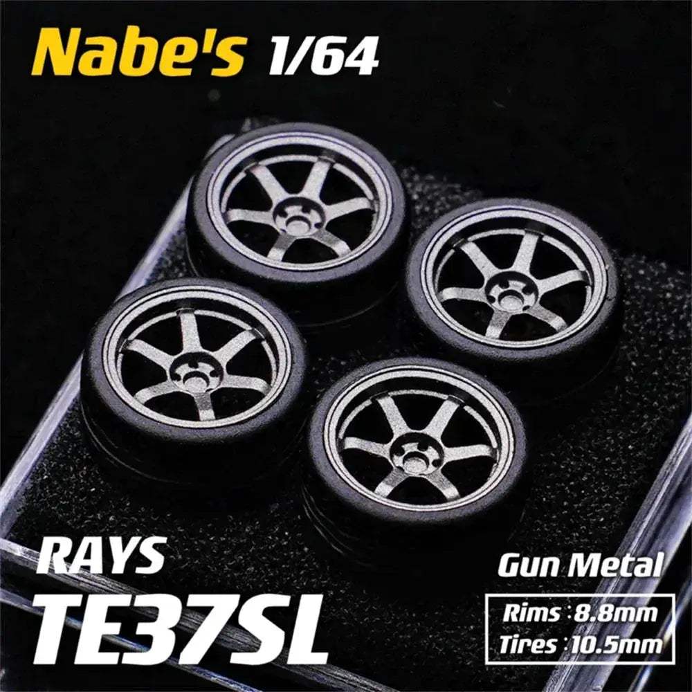 Diecast Wheels 1 64 Scale With Premium Rubber Tires MiniGT - ToylandEU