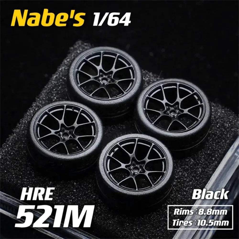 Diecast Wheels 1 64 Scale With Premium Rubber Tires MiniGT - ToylandEU