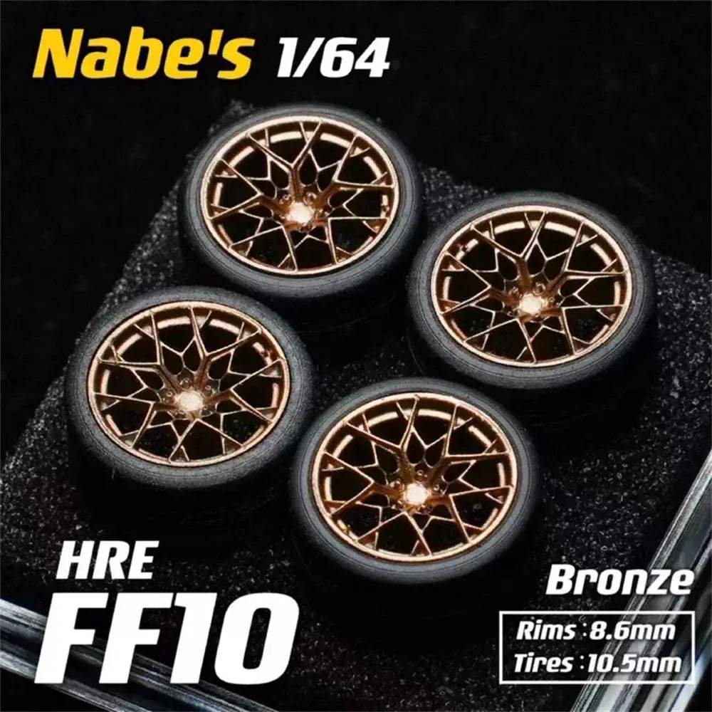 Diecast Wheels 1 64 Scale With Premium Rubber Tires MiniGT - ToylandEU