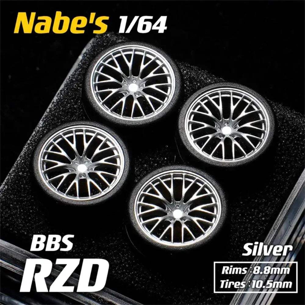 Diecast Wheels 1 64 Scale With Premium Rubber Tires MiniGT - ToylandEU
