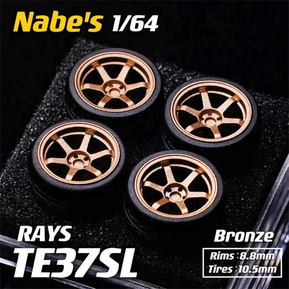 Diecast Wheels 1 64 Scale With Premium Rubber Tires MiniGT - ToylandEU