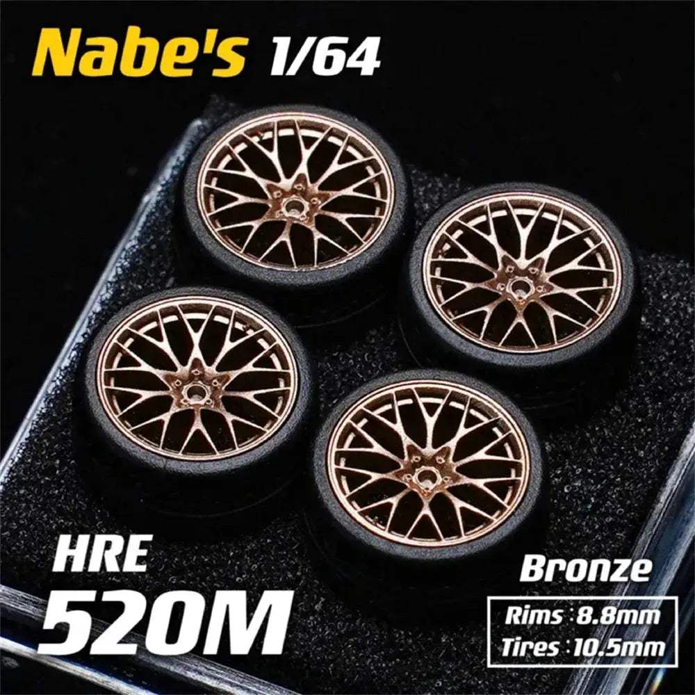 Diecast Wheels 1 64 Scale With Premium Rubber Tires MiniGT - ToylandEU