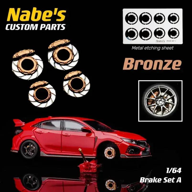  Diecast Wheels Brakes For Luxury Model Cars -  ToylandEU™