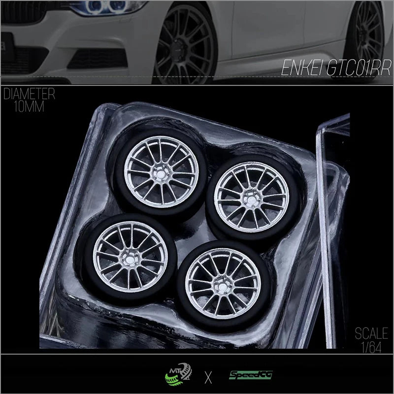 Diecast Wheels With Premium Rubber Tires For Hot Wheels Cars