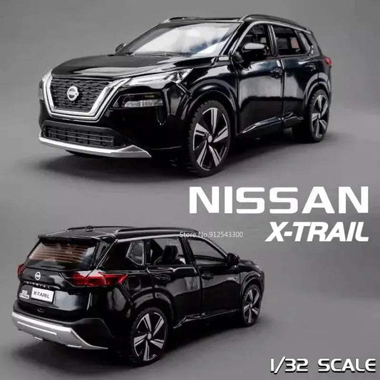 Diecast X Trail Pull Back Car With Sound Lights Toy - ToylandEU
