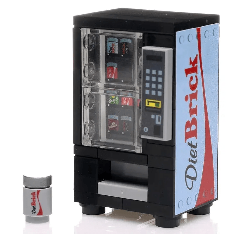 Diet Brick - B3 Customs Soda Vending Machine made using LEGO parts - ToylandEU