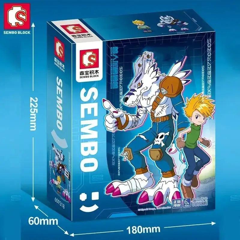  Digimon Adventure Lego Figures Garudamon Greymon -  ToylandEU™