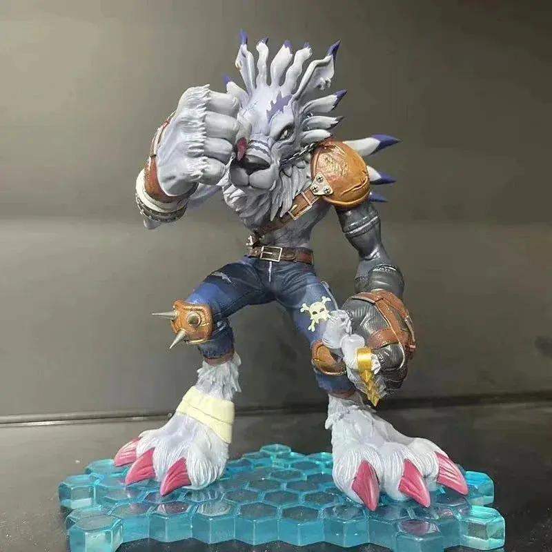 Digimon Adventure WereGarurumon Figurine, PVC Anime Figures and Statues Collectibles 18.5 cm - ToylandEU