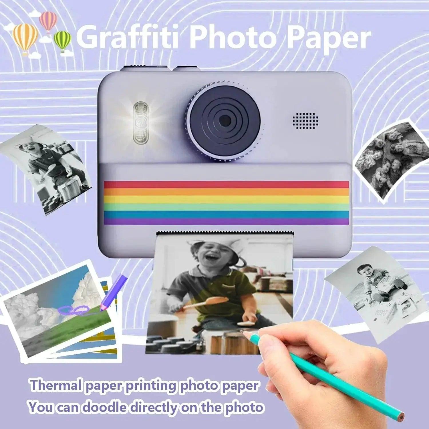  Digital Camera For Kids Instant Print Portable Small Camera -  ToylandEU™