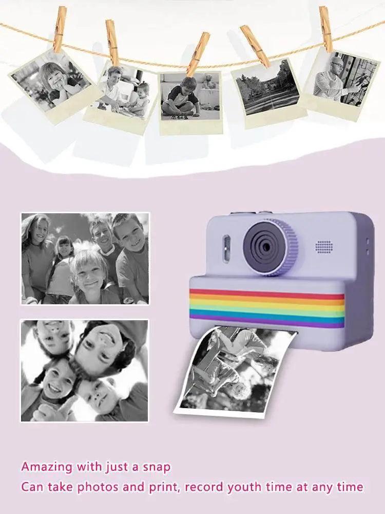  Digital Camera For Kids Instant Print Portable Small Camera -  ToylandEU™