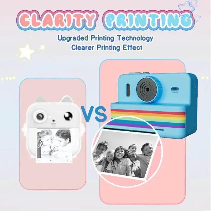  Digital Camera For Kids Instant Print Portable Small Camera -  ToylandEU™