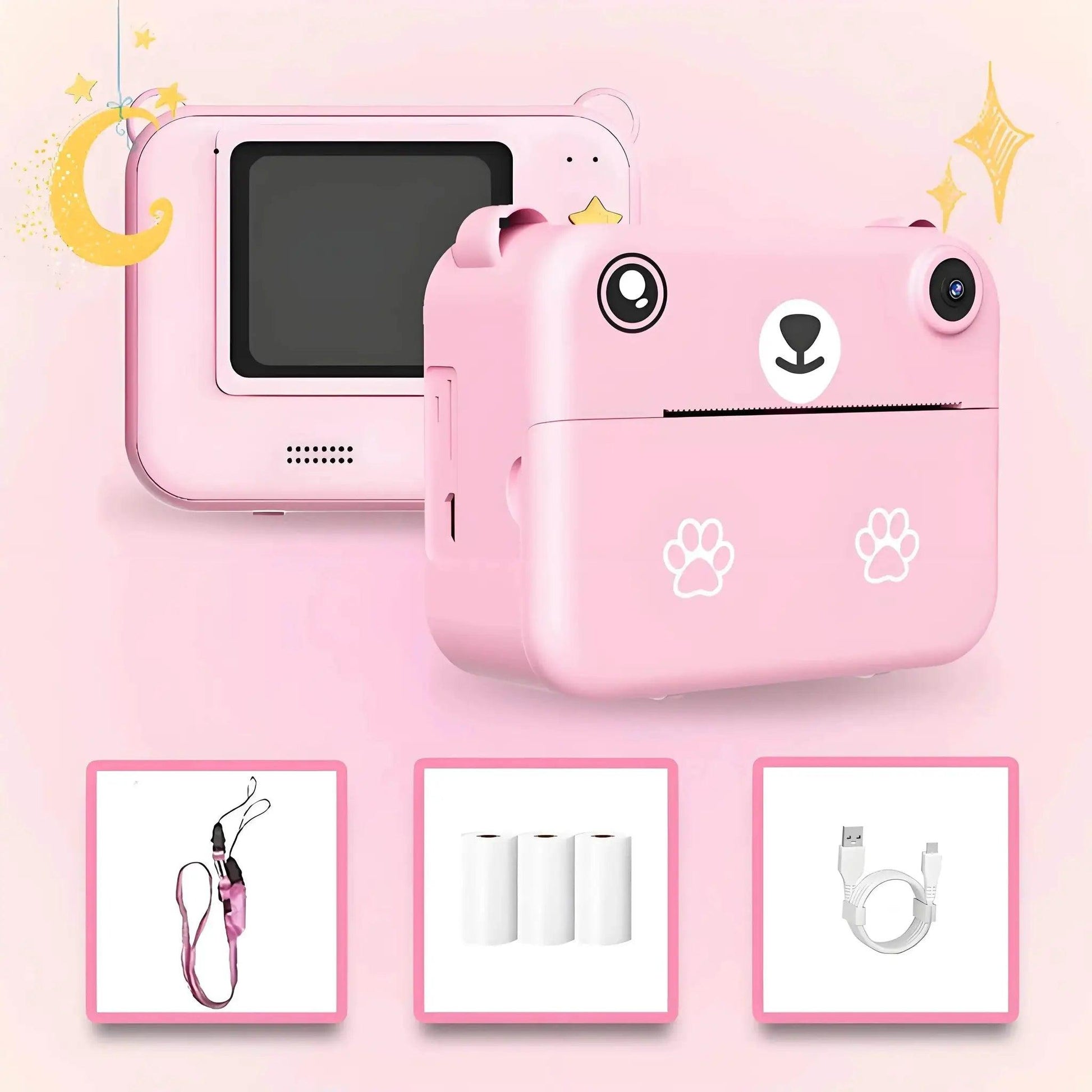  Digital Camera For Kids Instant Print Portable Small Camera -  ToylandEU™