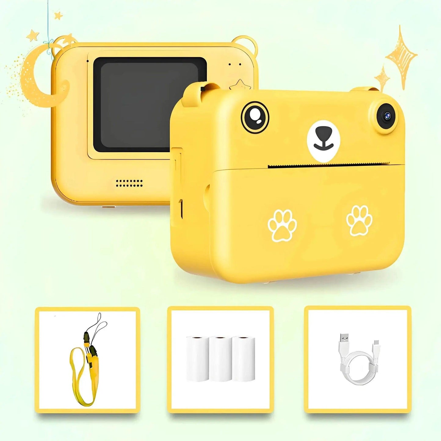  Digital Camera For Kids Instant Print Portable Small Camera -  ToylandEU™
