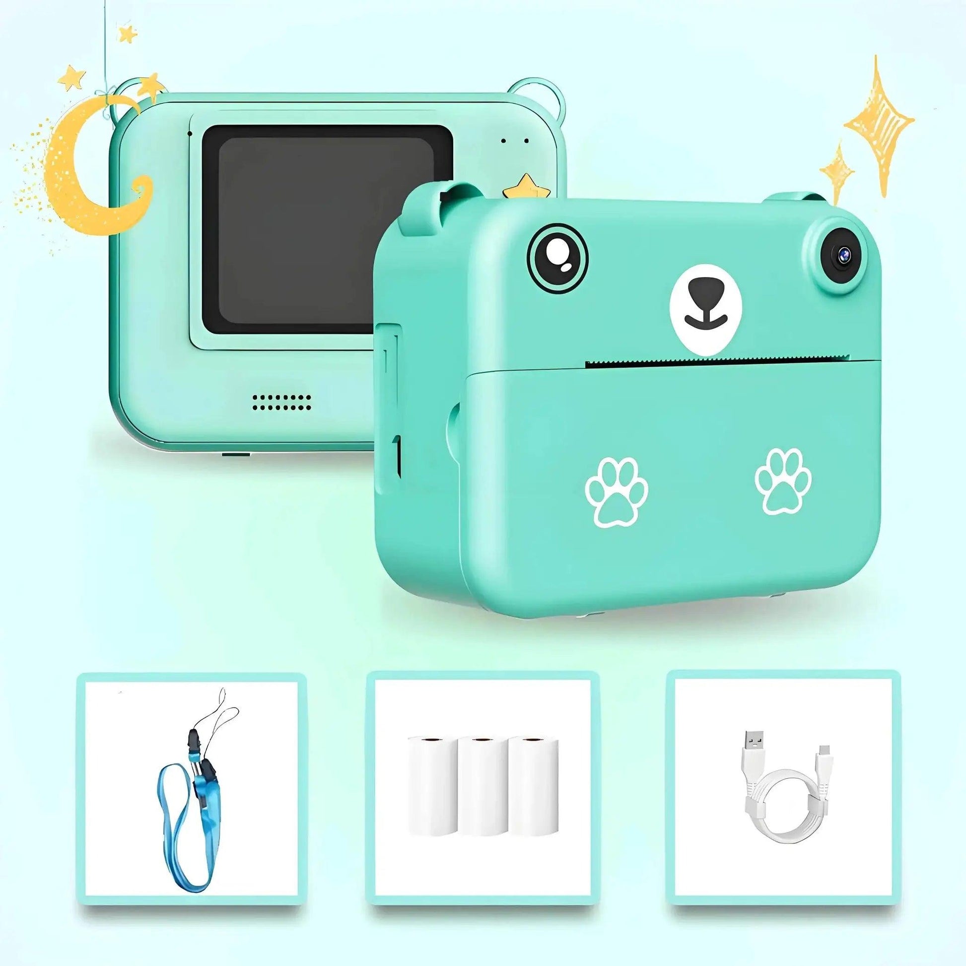  Digital Camera For Kids Instant Print Portable Small Camera -  ToylandEU™