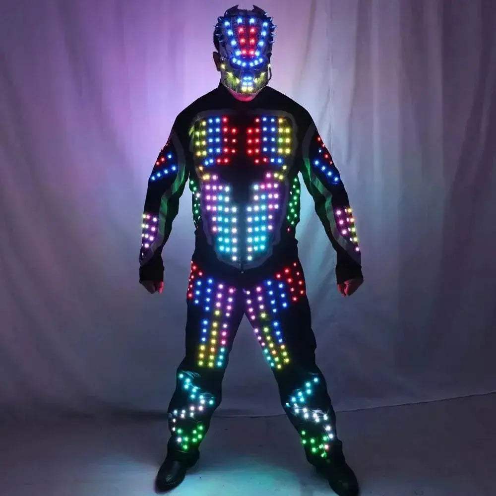  Digital LED Luminous Armor Light Up Jacket Costumes Suit -  ToylandEU™