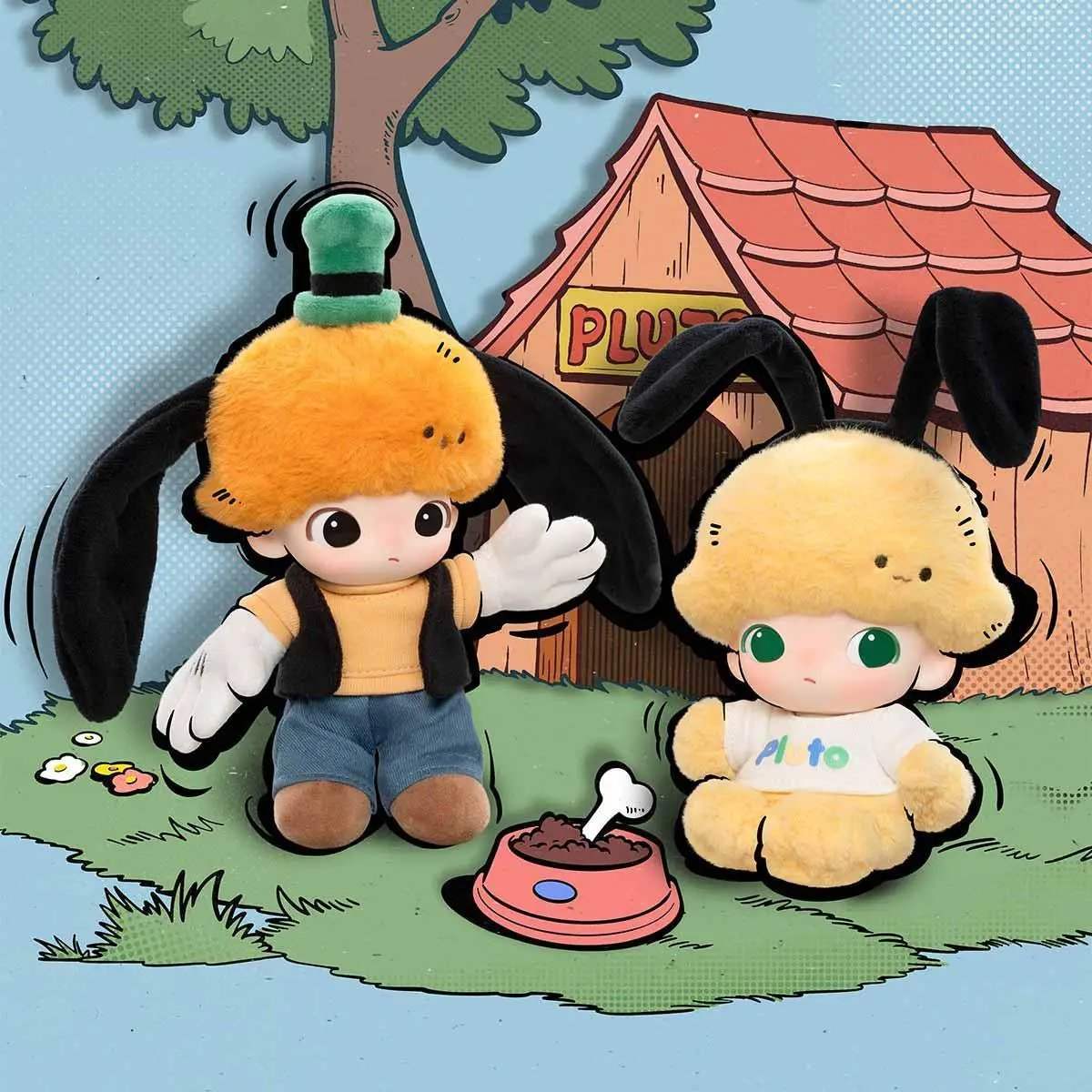  Dimoo World Disney Vinyl Plush Keychain Blind Box -  ToylandEU™
