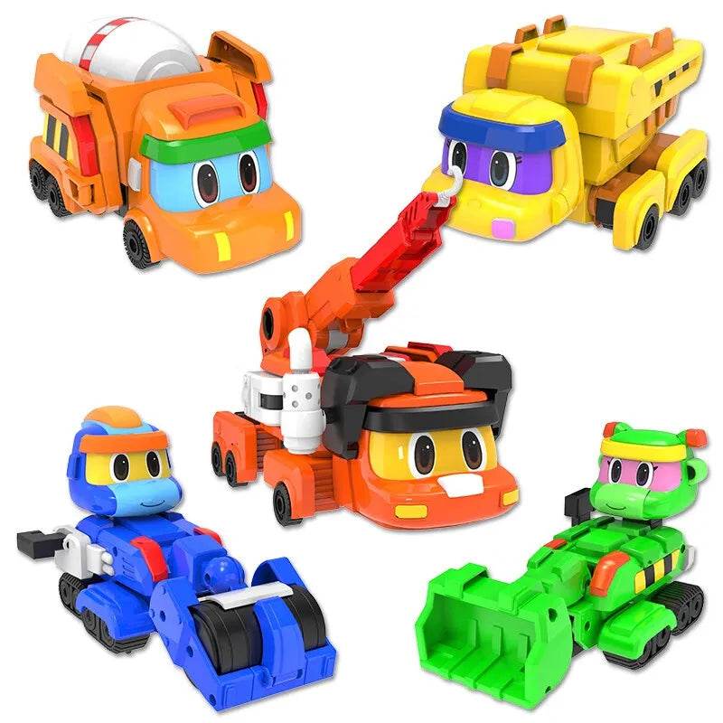 Dino Adventure Engineering Car Action Figures - Adaptable Fun for Kids - ToylandEU