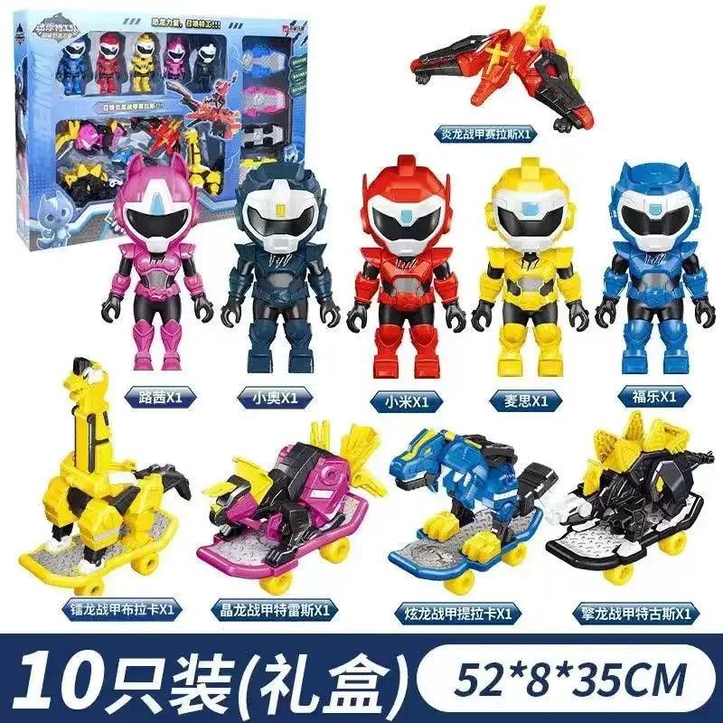 Dino Power Car Action Figure | Mini Force Model Toy Collection | Toylandeu
